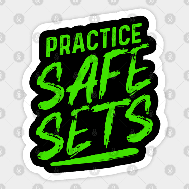 SAFE SETS Sticker by Andreeastore  